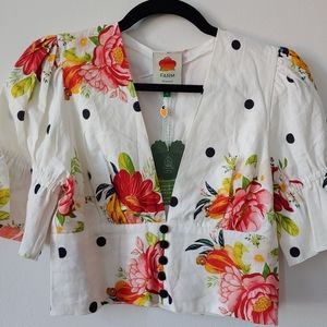 Farm Rio Nanaju crop top